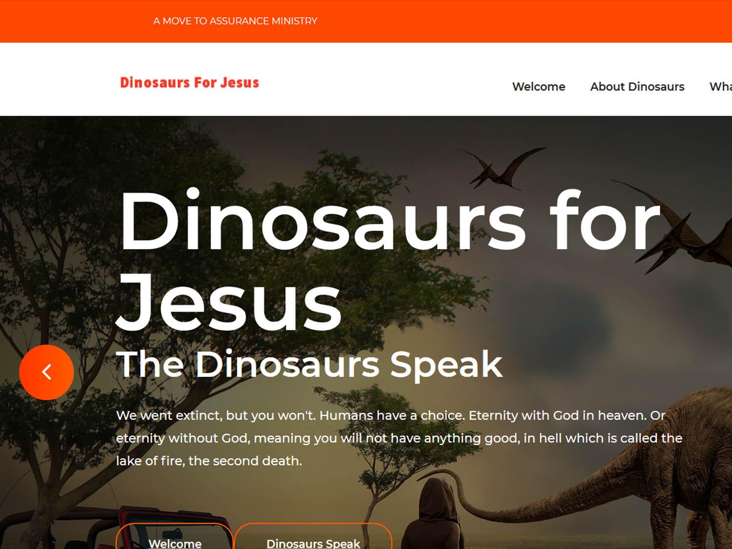 Dinosaurs For Jesus